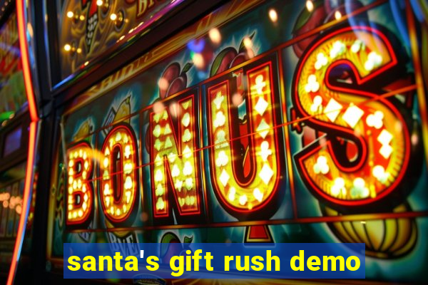 santa's gift rush demo